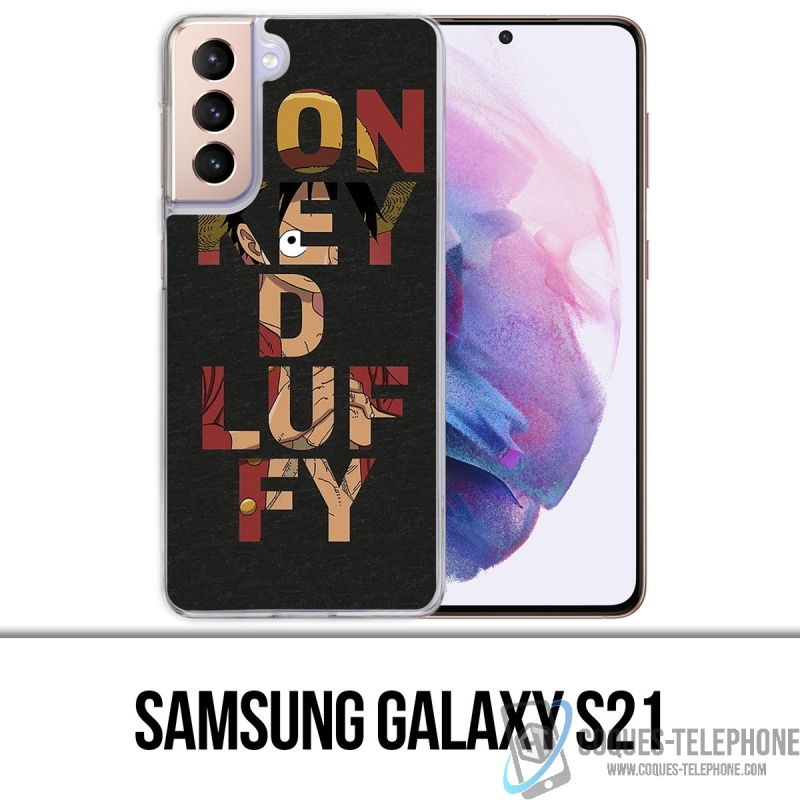 Custodia per Samsung Galaxy S21 - One Piece Monkey D Luffy