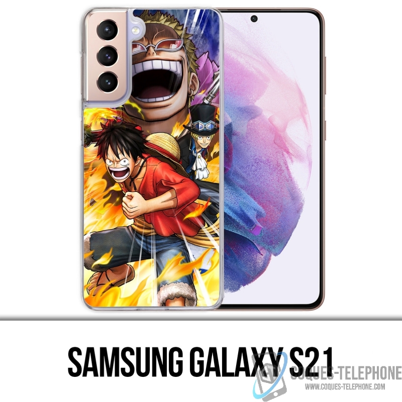 Custodia per Samsung Galaxy S21 - One Piece Pirate Warrior