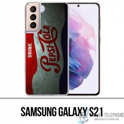 Coque Samsung Galaxy S21 - Pepsi Vintage