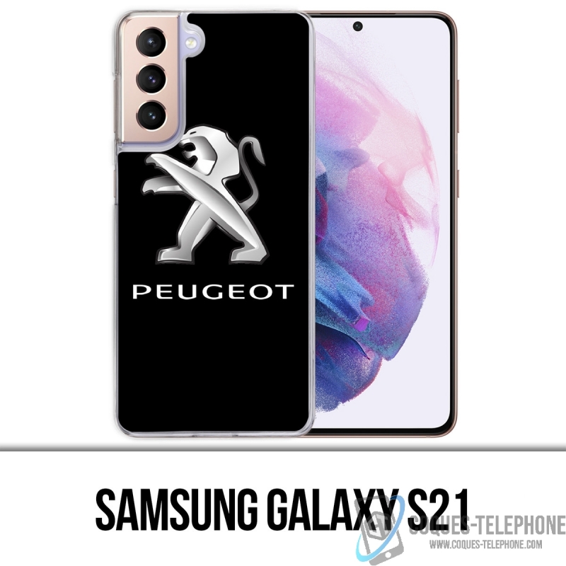 Custodia per Samsung Galaxy S21 - Logo Peugeot