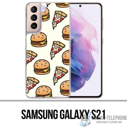 Funda Samsung Galaxy S21 - Pizza Burger