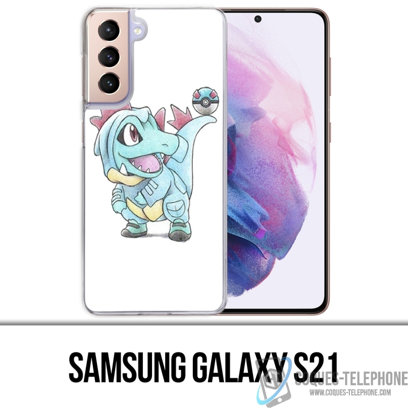 Coque Samsung Galaxy S21 - Pokémon Bébé Kaiminus