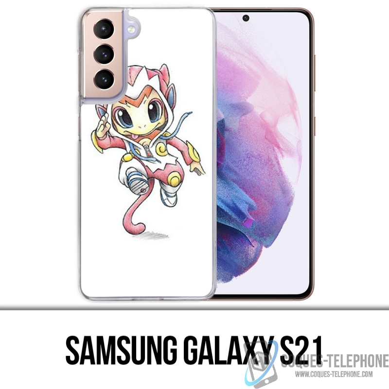 Coque Samsung Galaxy S21 - Pokémon Bébé Ouisticram