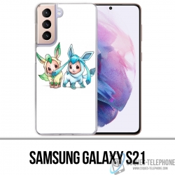 Coque Samsung Galaxy S21 - Pokémon Bébé Phyllali