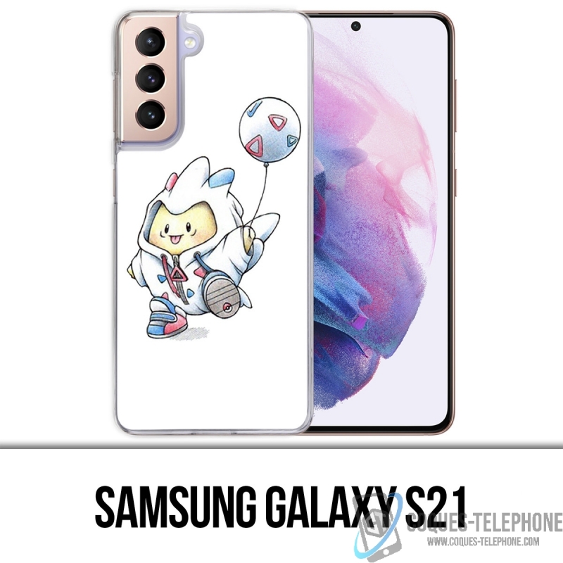 Coque Samsung Galaxy S21 - Pokemon Bébé Togepi