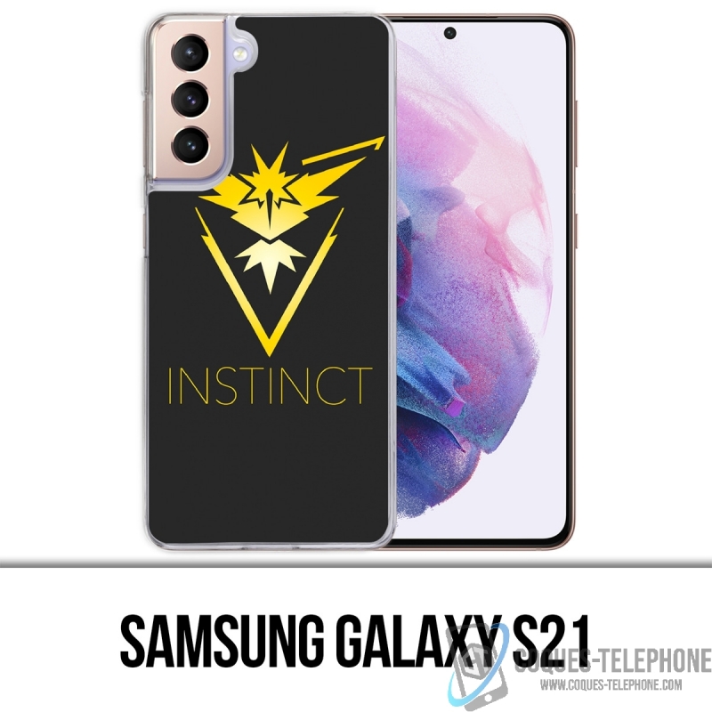 Samsung Galaxy S21 Case - Pokémon Go Team Gelb