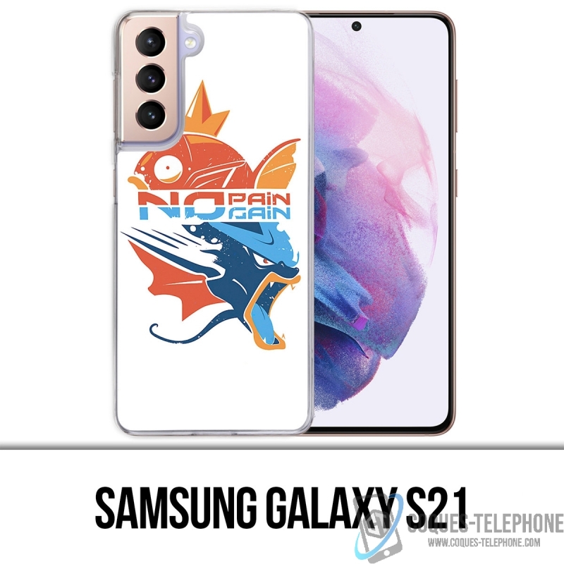 Custodia per Samsung Galaxy S21 - Pokémon No Pain No Gain