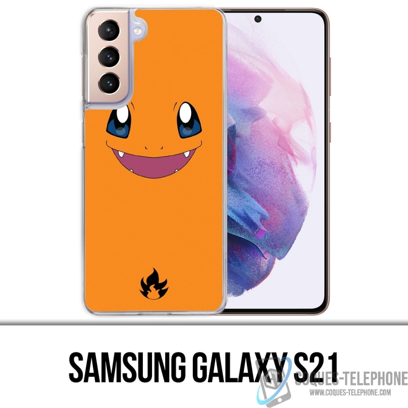 Coque Samsung Galaxy S21 - Pokemon Salameche