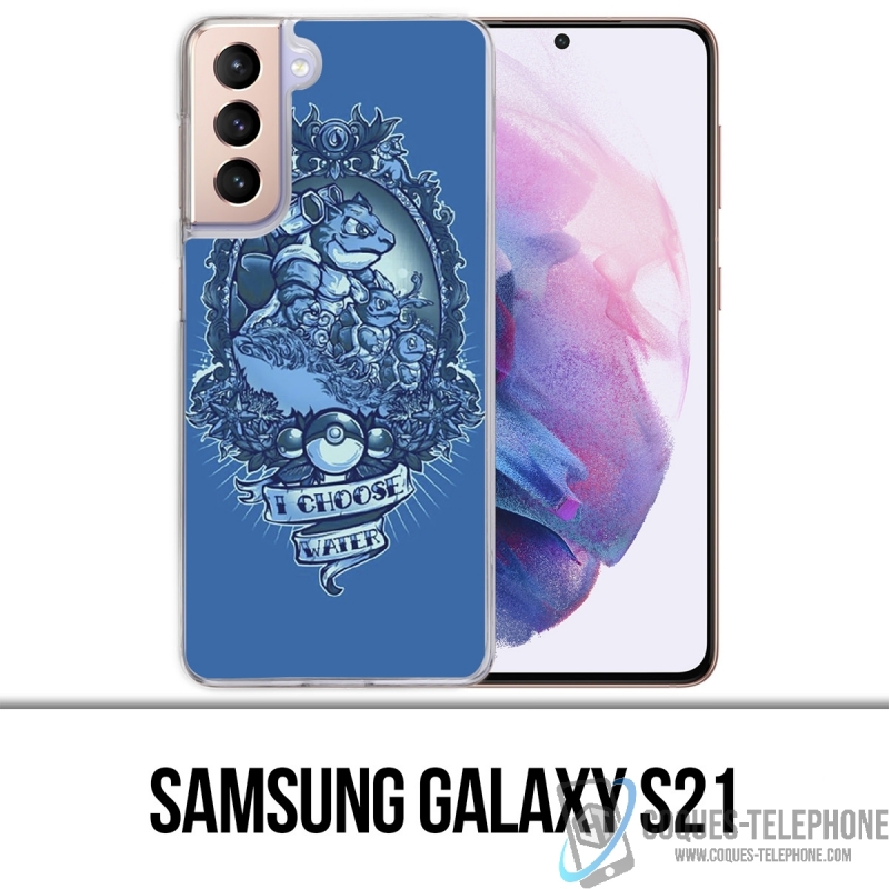 Coque Samsung Galaxy S21 - Pokémon Water