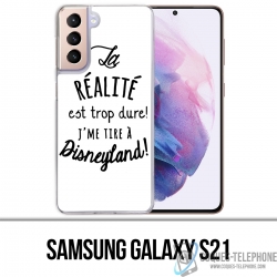 Coque Samsung Galaxy S21 - Réalité Disneyland