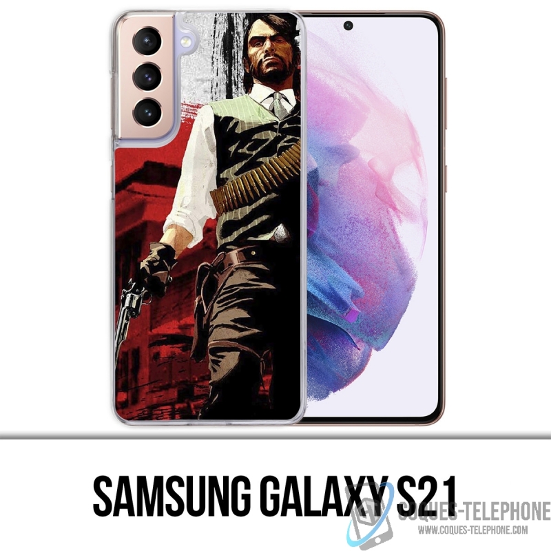 Coque Samsung Galaxy S21 - Red Dead Redemption