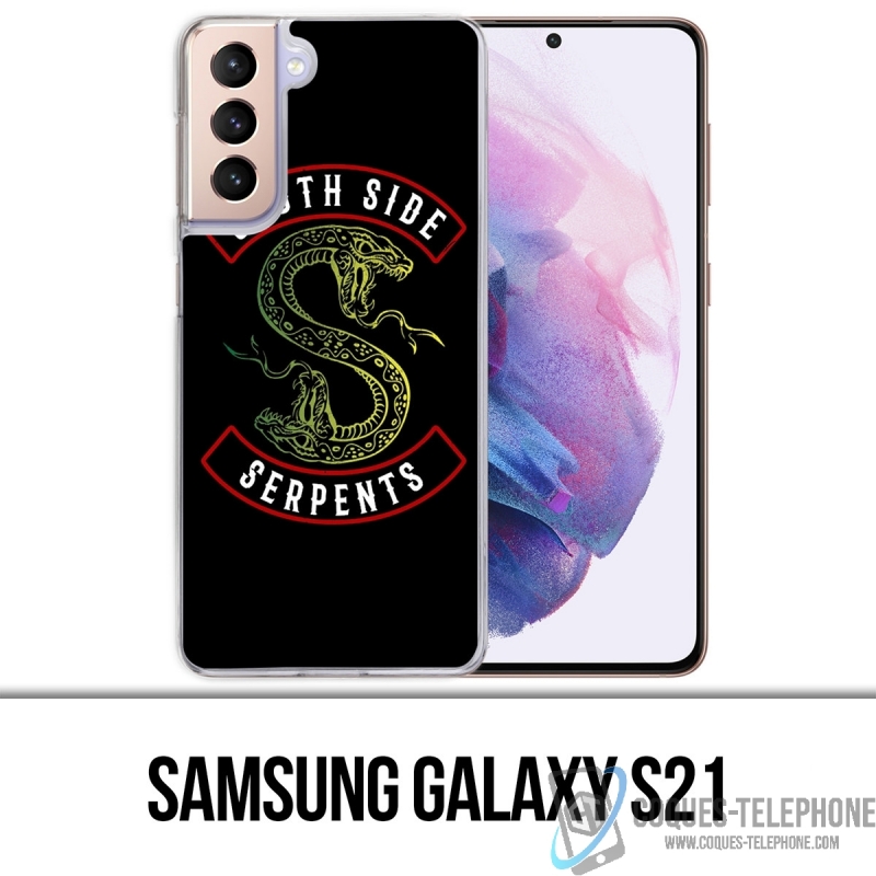 Coque Samsung Galaxy S21 - Riderdale South Side Serpent Logo