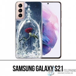 Funda Samsung Galaxy S21 - Rosa Bella y La Bestia
