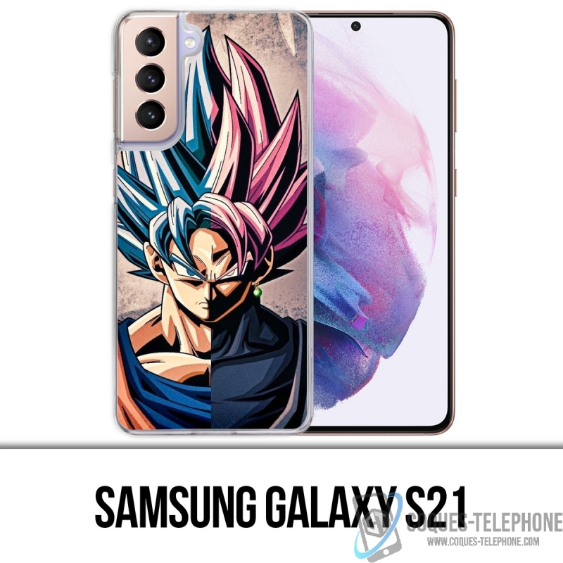 Custodia per Samsung Galaxy S21 - Goku Dragon Ball Super