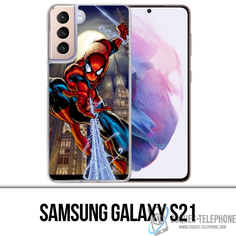 Funda Samsung Galaxy S21 - Spiderman Comics