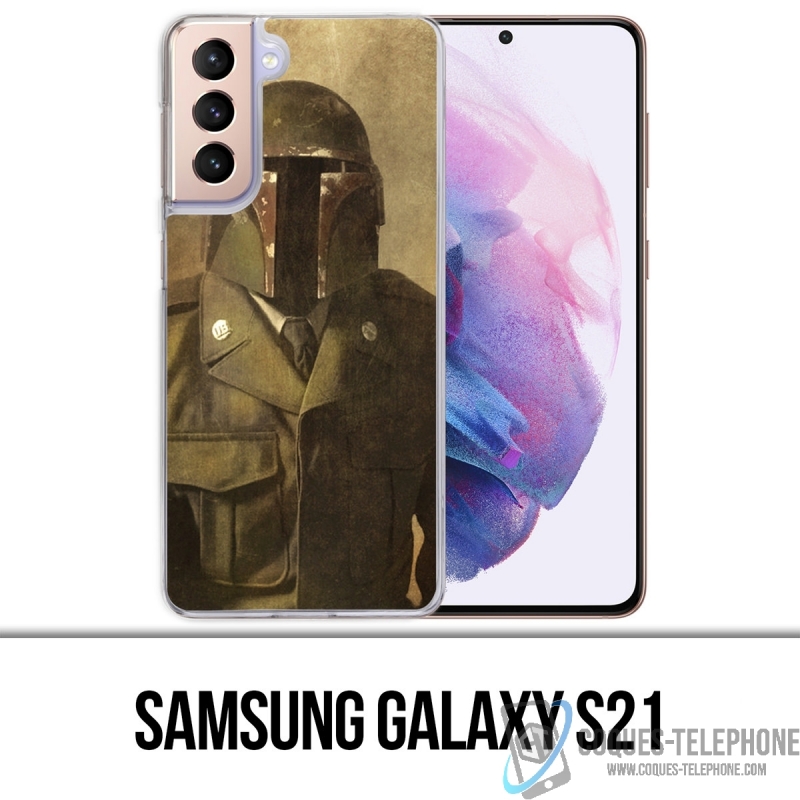 Funda Samsung Galaxy S21 - Star Wars Vintage Boba Fett