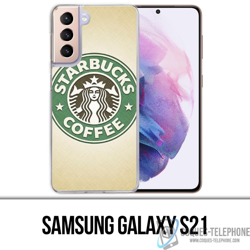 Coque Samsung Galaxy S21 - Starbucks Logo