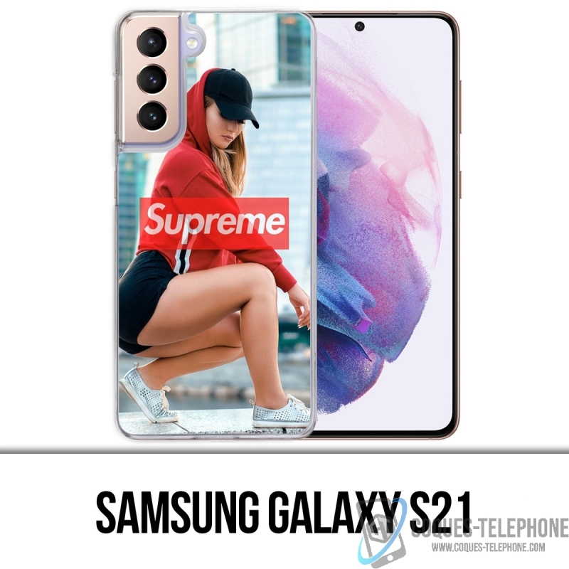 Custodia per Samsung Galaxy S21 - Supreme Fit Girl