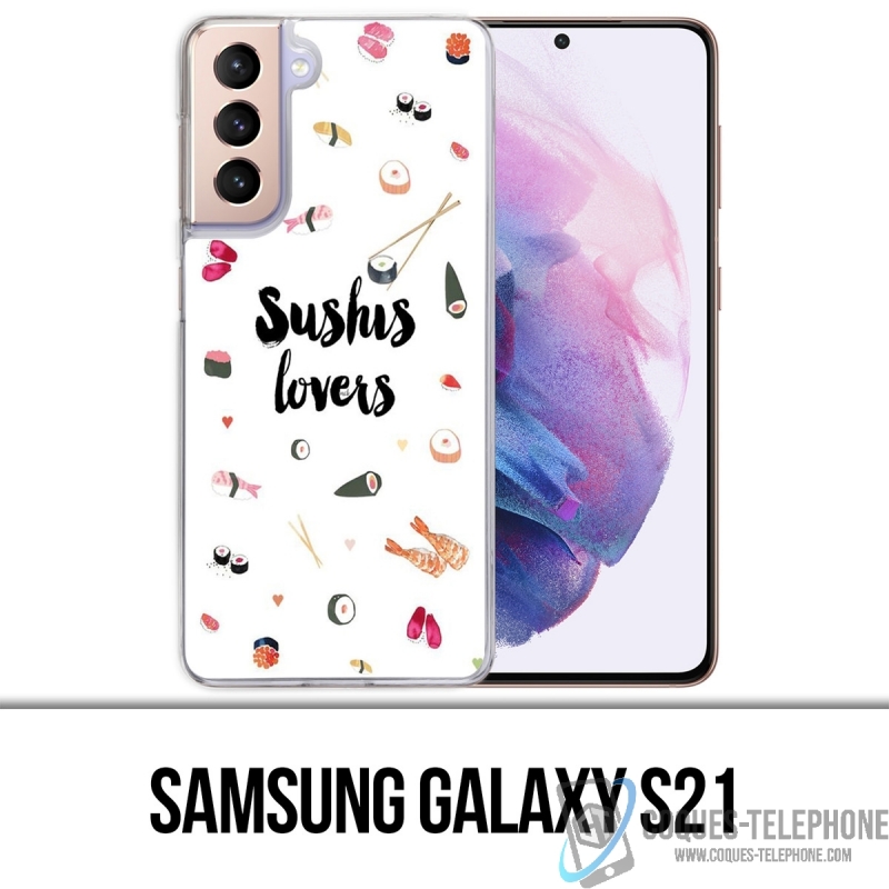 Coque Samsung Galaxy S21 - Sushi Lovers