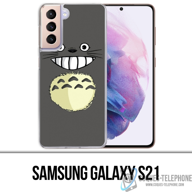 Coque Samsung Galaxy S21 - Totoro Sourire
