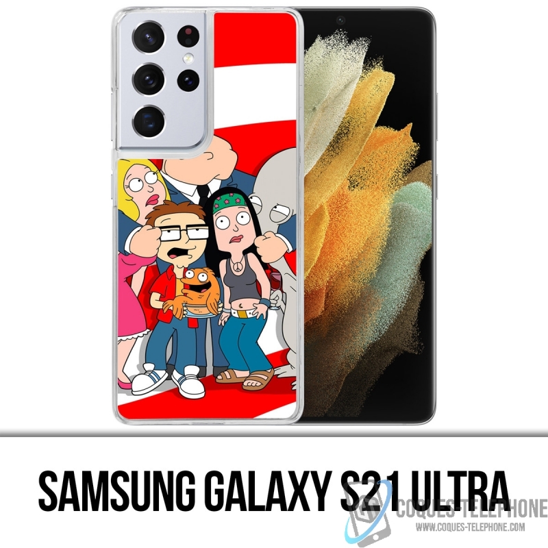 Coque Samsung Galaxy S21 Ultra - American Dad