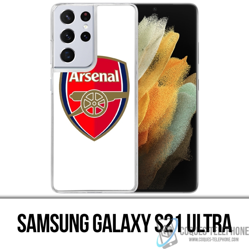Custodia per Samsung Galaxy S21 Ultra - Logo Arsenal