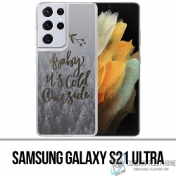 Samsung Galaxy S21 Ultra Case - Baby kalt draußen