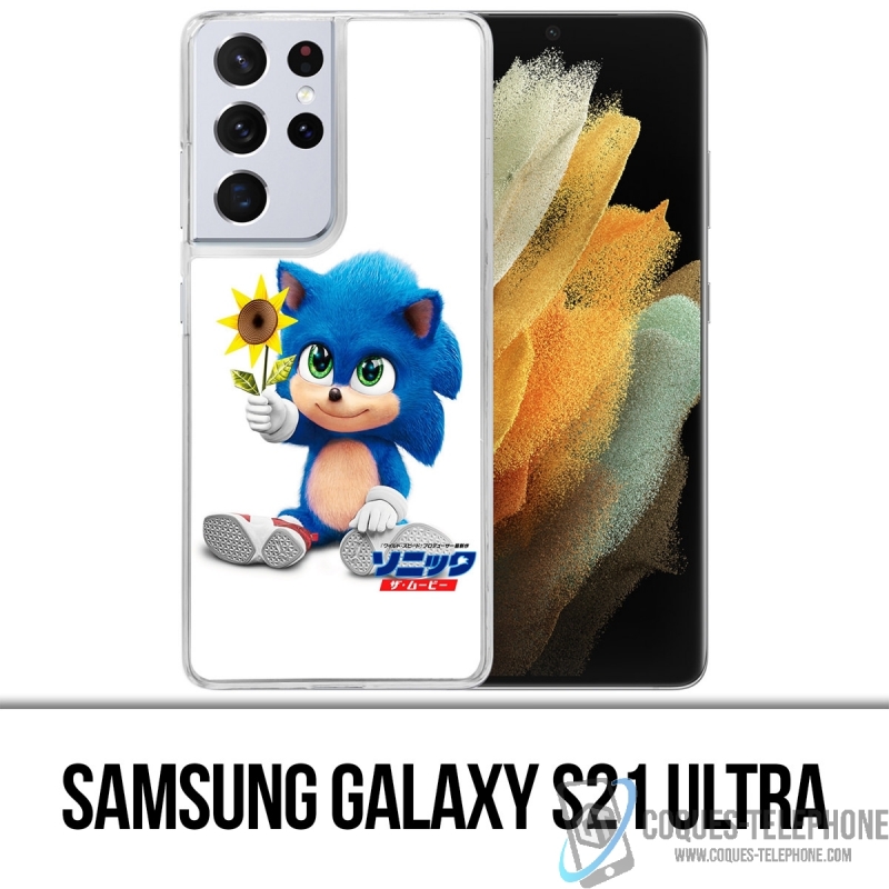 Coque Samsung Galaxy S21 Ultra - Baby Sonic Film