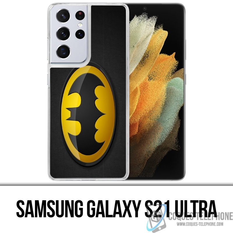 Custodia per Samsung Galaxy S21 Ultra - Batman Logo Classic