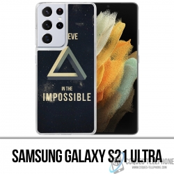 Custodia per Samsung Galaxy S21 Ultra - Believe Impossible