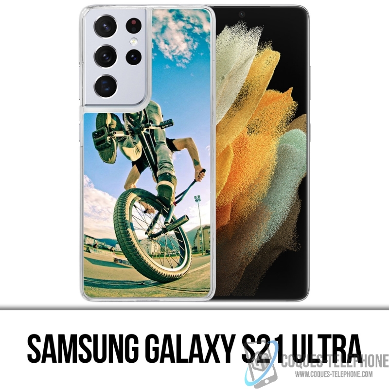 Custodia per Samsung Galaxy S21 Ultra - Bmx Stoppie