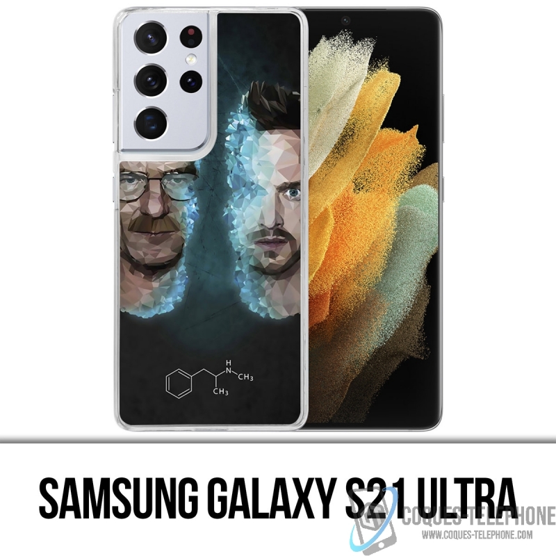 Coque Samsung Galaxy S21 Ultra - Breaking Bad Origami