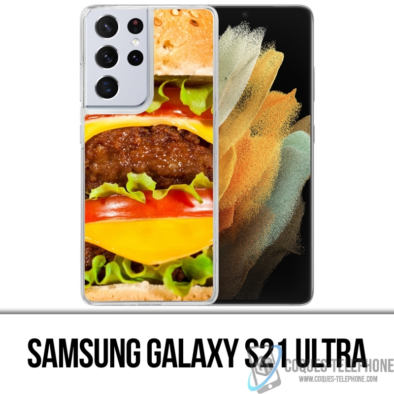 Funda Samsung Galaxy S21 Ultra - Hamburguesa