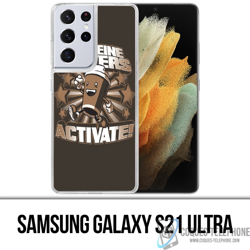 Funda Samsung Galaxy S21 Ultra - Cafeine Power
