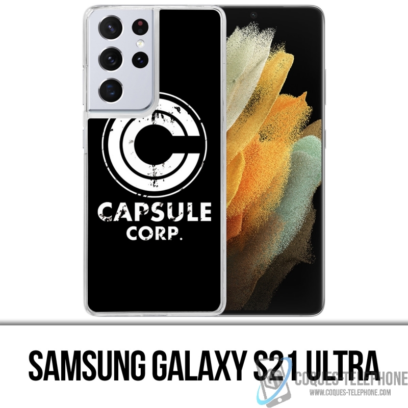 Custodia per Samsung Galaxy S21 Ultra - Capsula Dragon Ball Corp