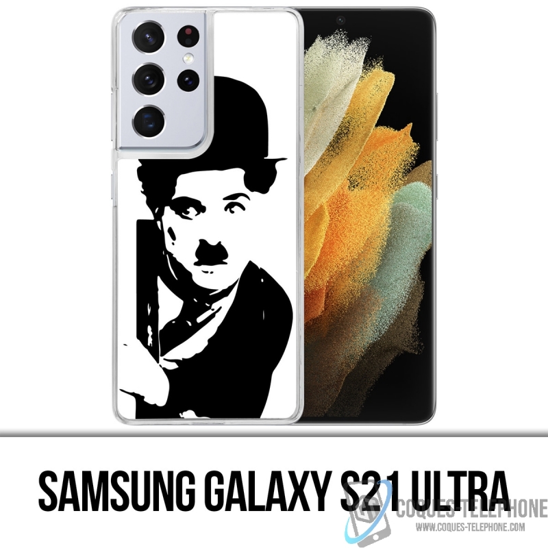 Funda Samsung Galaxy S21 Ultra - Charlie Chaplin