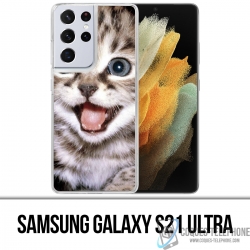 Custodia per Samsung Galaxy S21 Ultra - Gatto Lol