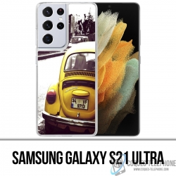 Custodia per Samsung Galaxy S21 Ultra - Scarabeo vintage