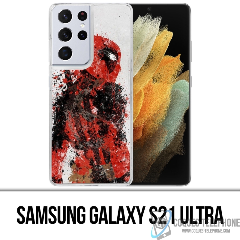 Funda Samsung Galaxy S21 Ultra - Deadpool Paintart