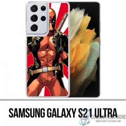 Custodia per Samsung Galaxy S21 Ultra - Deadpool Redsun