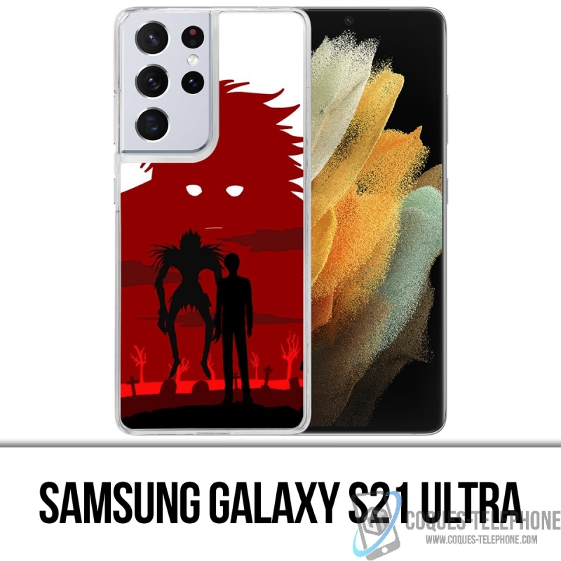 Coque Samsung Galaxy S21 Ultra - Death Note Fanart