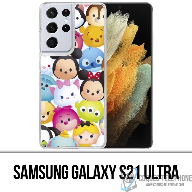 Custodia per Samsung Galaxy S21 Ultra - Disney Tsum Tsum