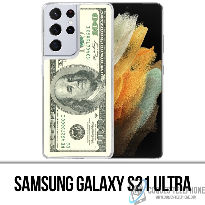 Coque Samsung Galaxy S21 Ultra - Dollars