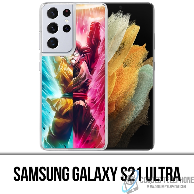 Samsung Galaxy S21 Ultra Case - Dragon Ball Black Goku