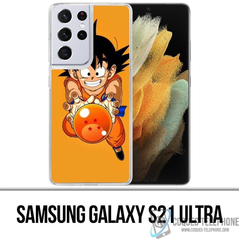 Custodia per Samsung Galaxy S21 Ultra - Dragon Ball Goku Ball