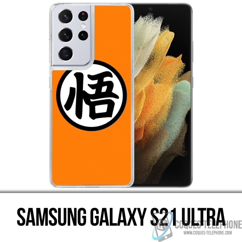 Coque Samsung Galaxy S21 Ultra - Dragon Ball Goku Logo