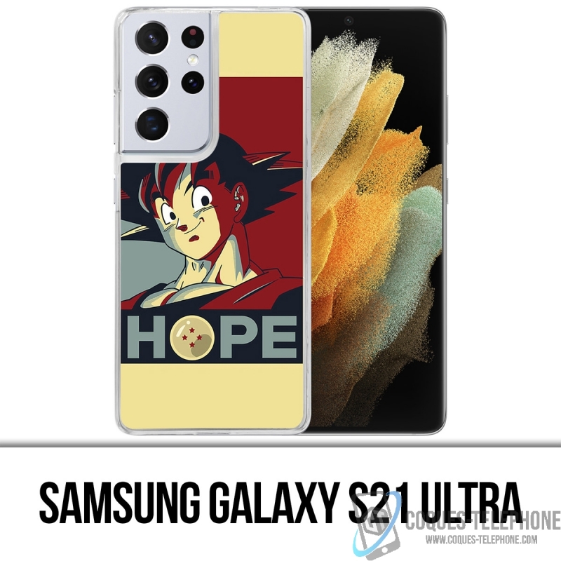 Coque Samsung Galaxy S21 Ultra - Dragon Ball Hope Goku