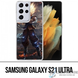 Coque Samsung Galaxy S21 Ultra - Dragon Ball Super Saiyan