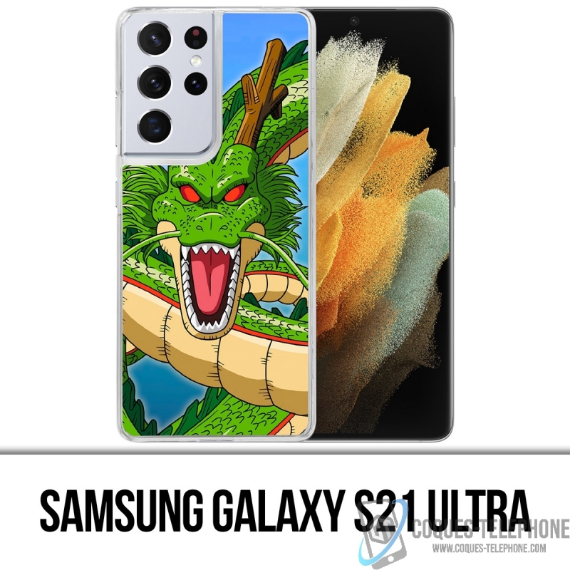 Coque Samsung Galaxy S21 Ultra - Dragon Shenron Dragon Ball