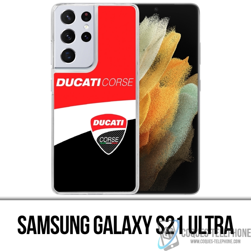 Coque Samsung Galaxy S21 Ultra - Ducati Corse